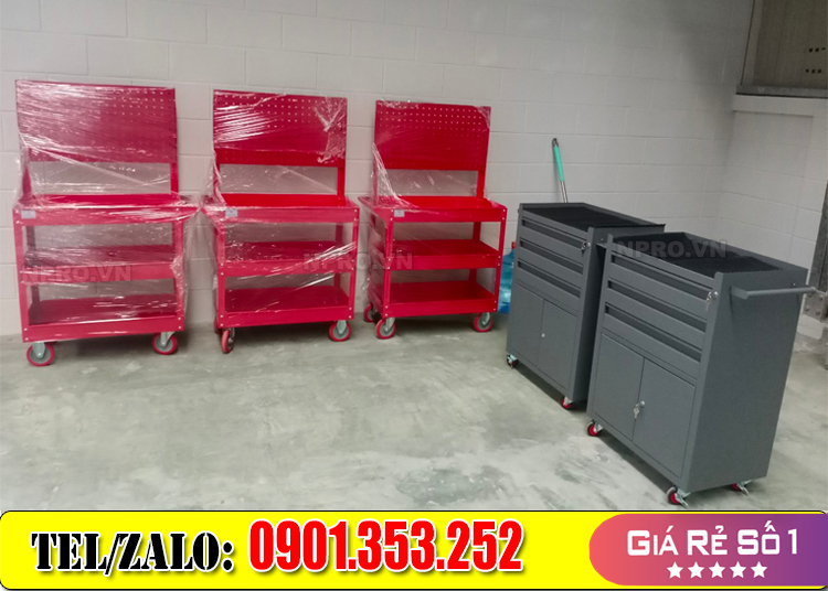 Tủ sắt để đồ nghề thiết bị 4 ngăn sơn tĩnh điện