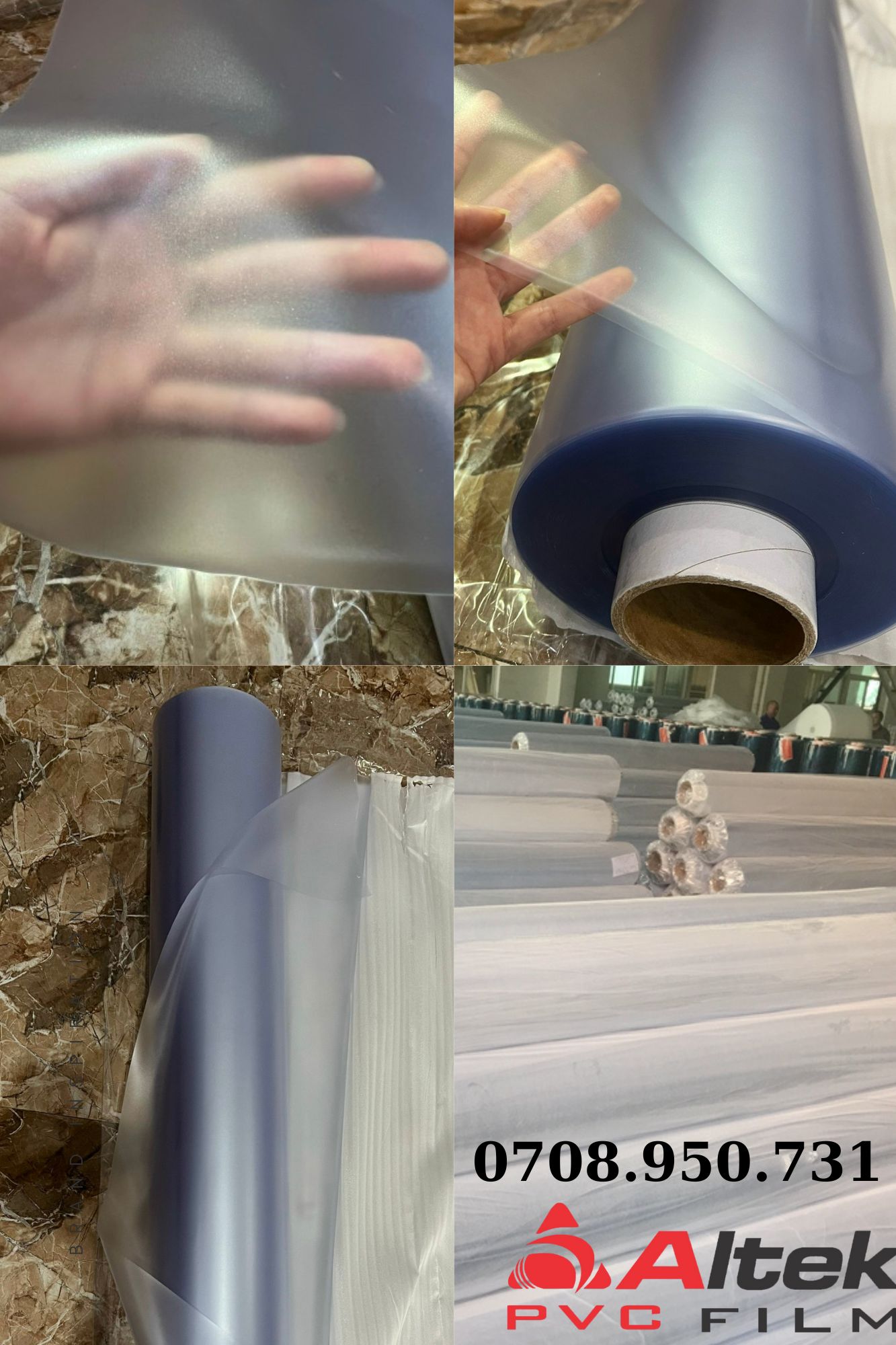 Bán màng nhựa pvc tp.hcm - màng trong mờ