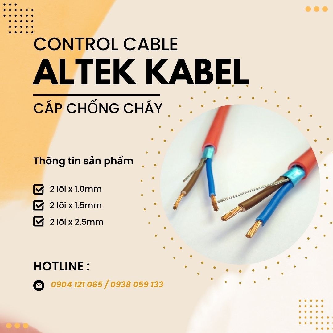 Cáp chống cháy chống nhiễu / Cáp chống cháy chịu nhiệt