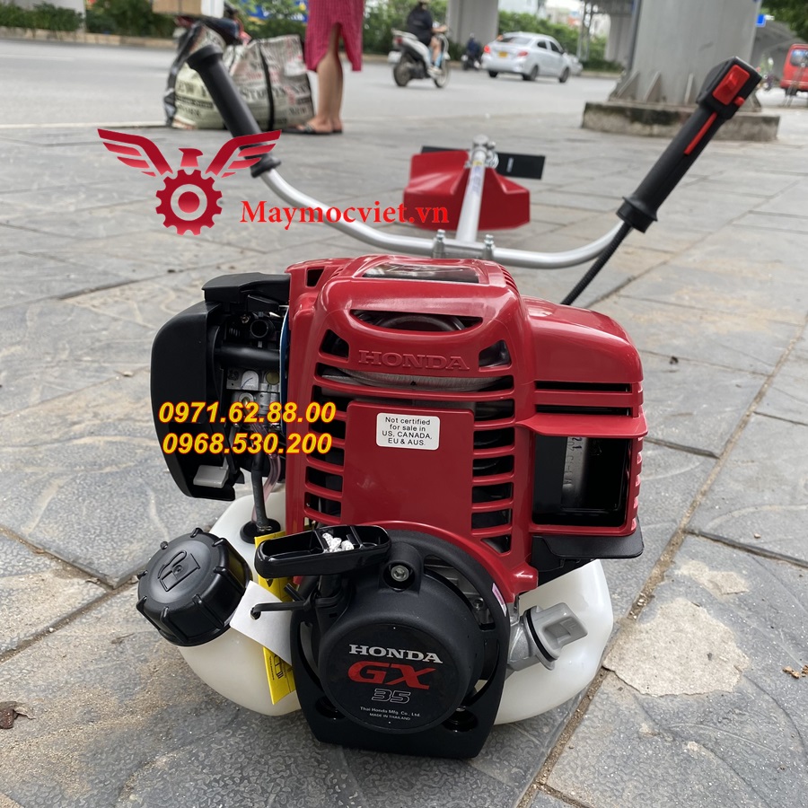 Máy cắt cỏ đeo vai 4 kỳ hàng chuẩn Honda GX35 Thái Lan