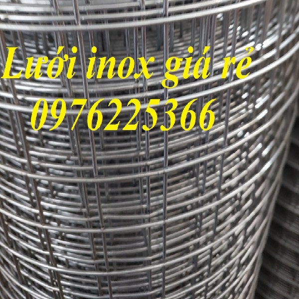 Lưới inox hàn ô vuông - Chuyên cung cấp lưới inox 304 hàn ô vuông