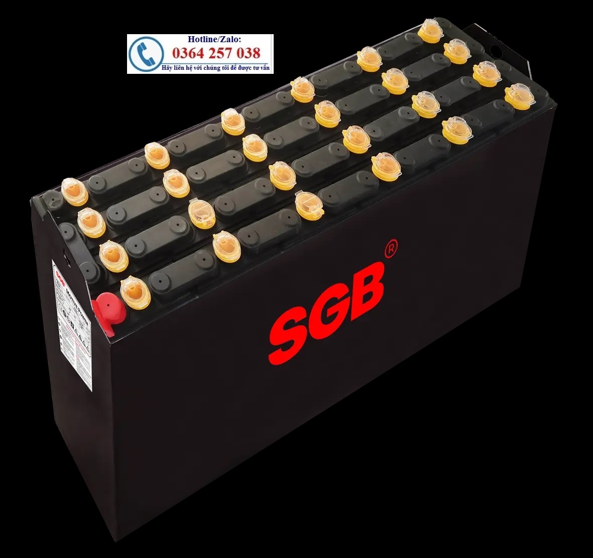 Ắc quy xe nâng công suất 48V/210Ah cho xe nâng điện