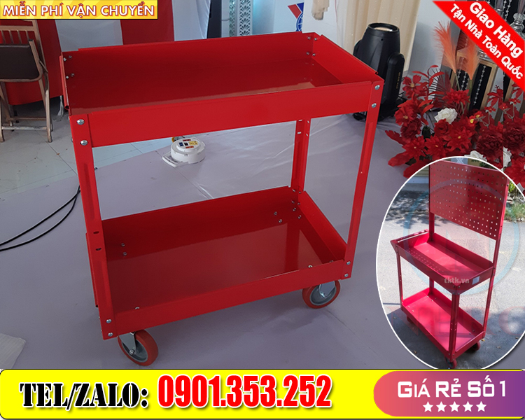 Xe đẩy đồ nghề thiết bị gara, nhà xưởng - NPRO