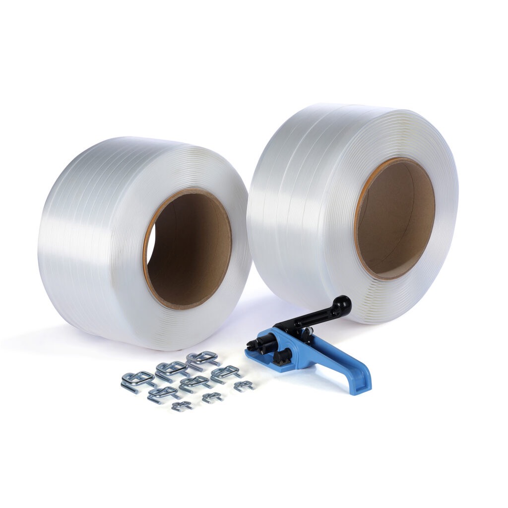 Dây đai nhựa composite 25mm cuộn dài 500 mét