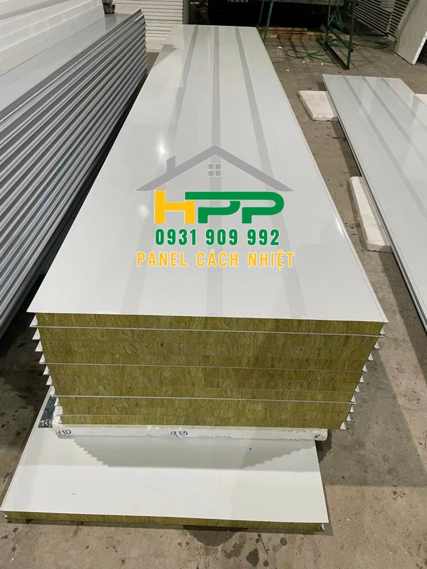 Tấm panel Rockwool chống cháy giá tốt, Bình Dương