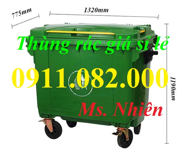 Thùng rác sản xuất theo công nghệ châu âu giá rẻ