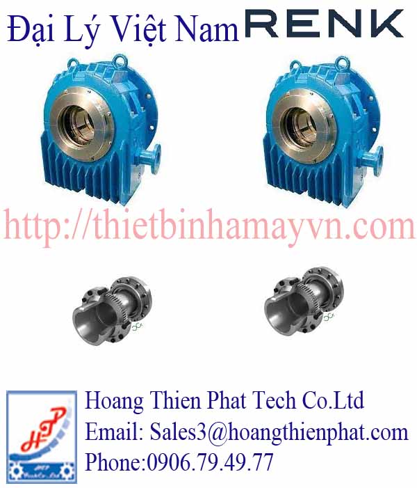 đại lý phân phối hộp số giảm tốc renk tại việt nam