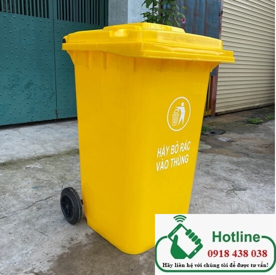 Thùng rác công cộng 240 lít giá rẻ nhất mua nhiều giảm giá