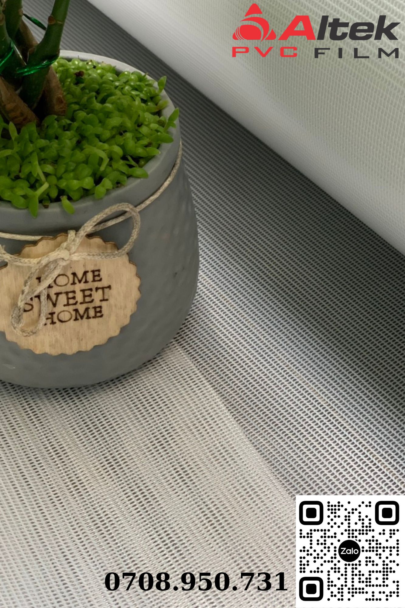 Cơ sở sản xuất màng nhựa pvc - kẹp lưới có sợi định hình polyester