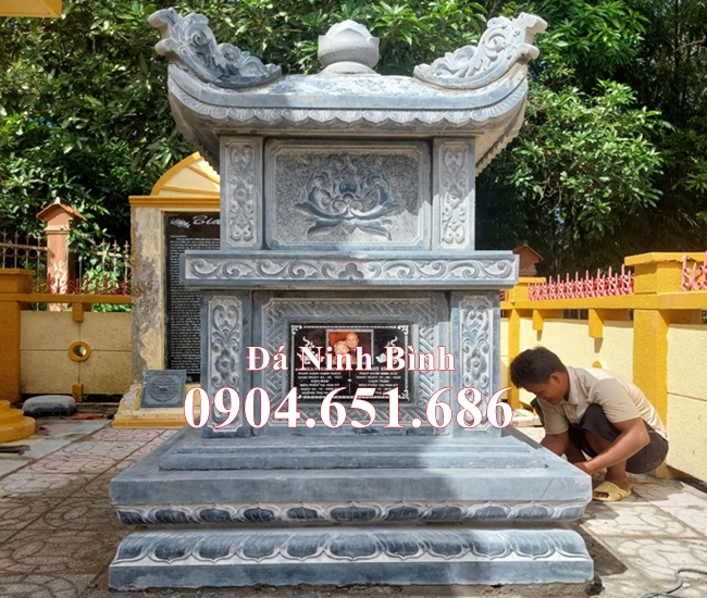 Mẫu mộ đá để tro cốt đẹp bán tại Trà Vinh 49 - Mộ đá thờ tro cốt