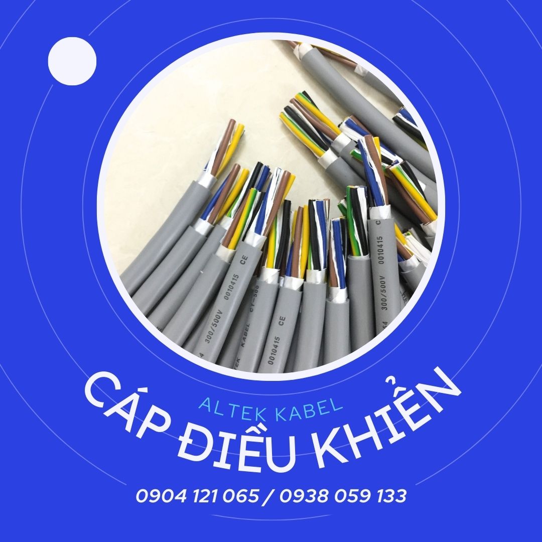 Cáp điều khiển Altek Kabel (CT-500/SH-500) tiêu chuẩn Châu Âu