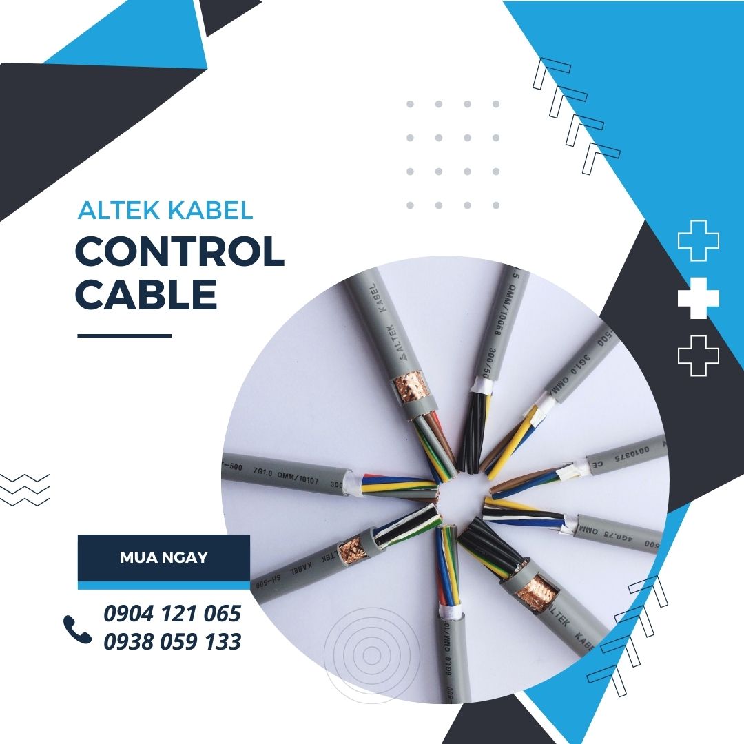 Cáp điều khiển / Cáp tín hiệu Altek Kabel CT-500/SH-500