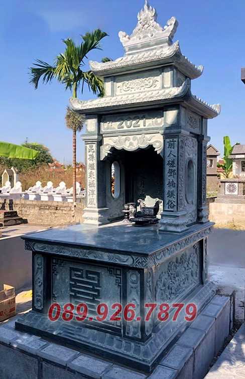 Mẫu mộ đá 2 mái che bán Hồ Chí Minh - Mộ đá đơn giản giá rẻ