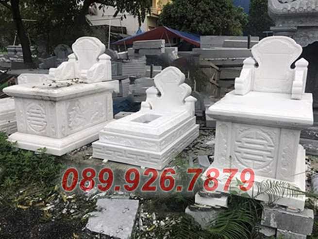 Mẫu mộ đá 2 mái che bán Hồ Chí Minh - Mộ đá đơn giản giá rẻ