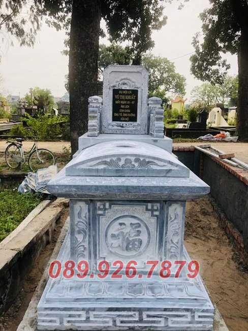 Mẫu mộ đá 2 mái che bán Hồ Chí Minh - Mộ đá đơn giản giá rẻ