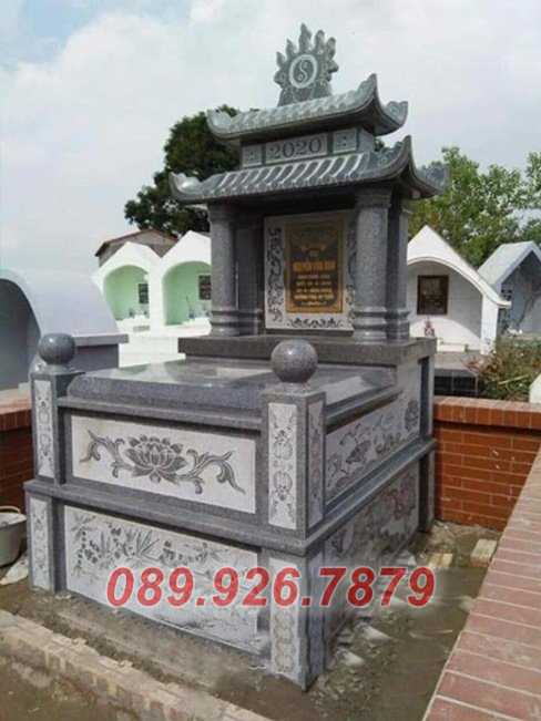 Mộ đơn giản - Mẫu mộ đá đơn giản chôn hủ tro cốt bán Hậu giang
