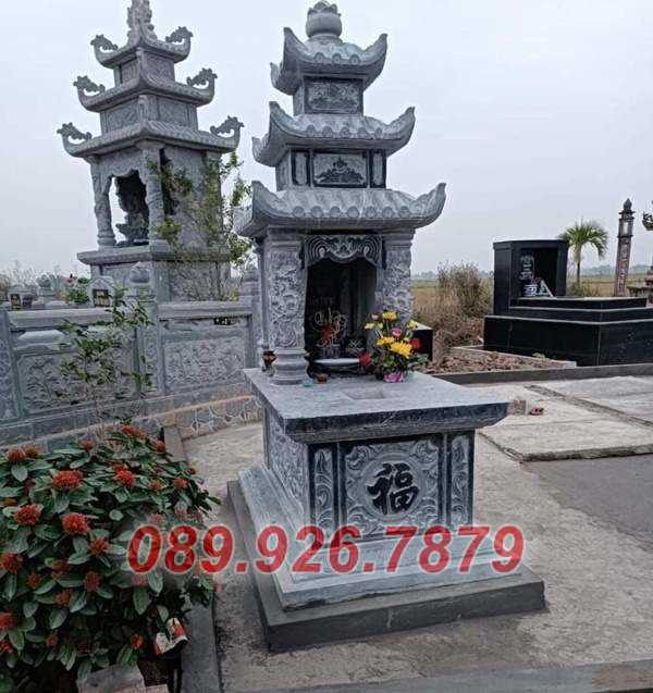 Mộ mái vòm - Mẫu mộ đá mái vòm đơn giản đẹp bán Long An