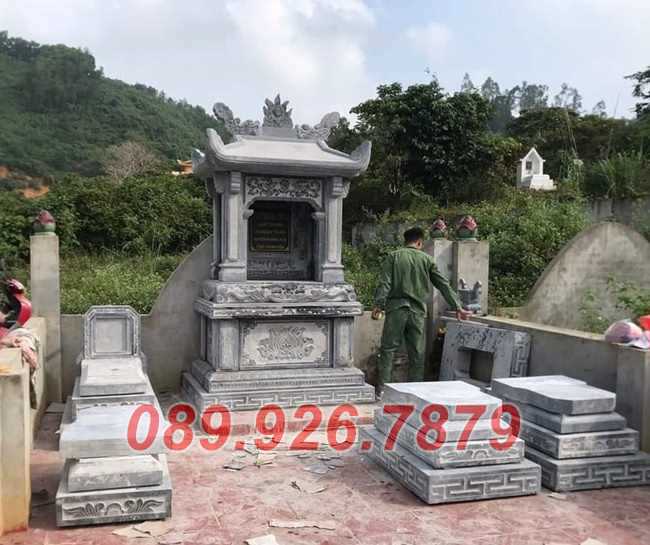 Mộ mái vòm - Mẫu mộ đá mái vòm đơn giản đẹp bán Long An