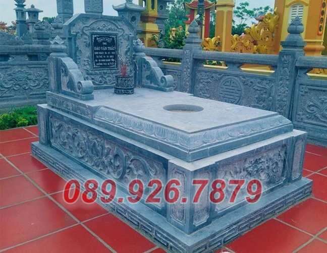Mẫu mộ đá đơn giản - Mẫu mộ đá 1 mái chôn tro hài cốt bán Tây Ninh