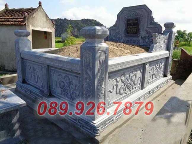 Mẫu mộ đá đơn giản - Mẫu mộ đá 1 mái chôn tro hài cốt bán Tây Ninh