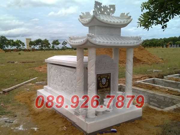 Mộ đá đẹp - Mẫu mộ đá đơn giản giá rẻ bán Cần Thơ - Mộ đá hỏa táng