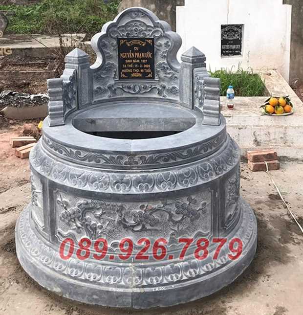 Mộ đá đẹp - Mẫu mộ đá đơn giản giá rẻ bán Cần Thơ - Mộ đá hỏa táng