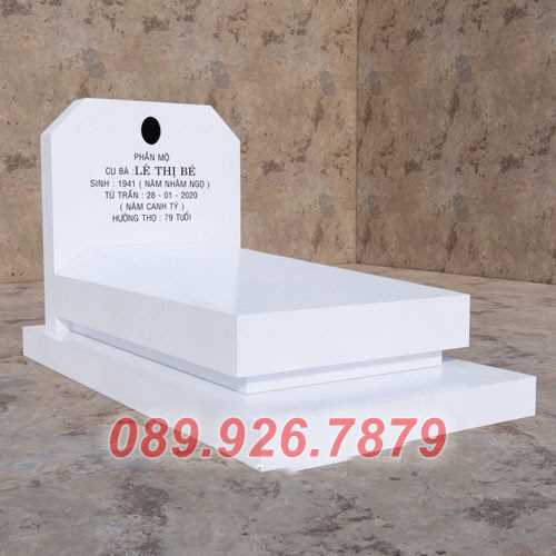 Mộ đá đẹp - Mẫu mộ đá đơn giản giá rẻ bán Cần Thơ - Mộ đá hỏa táng