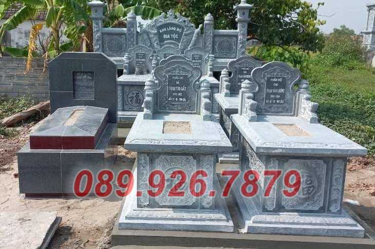 Mẫu mộ đá đơn giản bán Bà Rịa Vũng Tàu - Mộ đá giá rẻ, bằng đá xanh