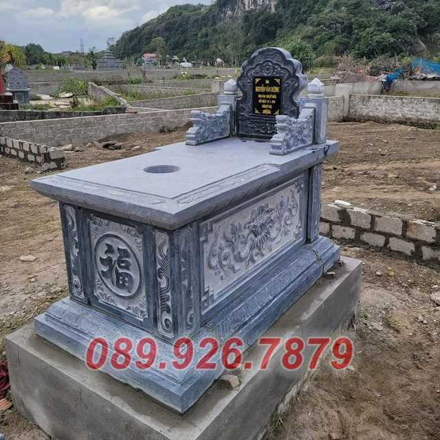 Mẫu mộ đá đơn giản bán Bà Rịa Vũng Tàu - Mộ đá giá rẻ, bằng đá xanh