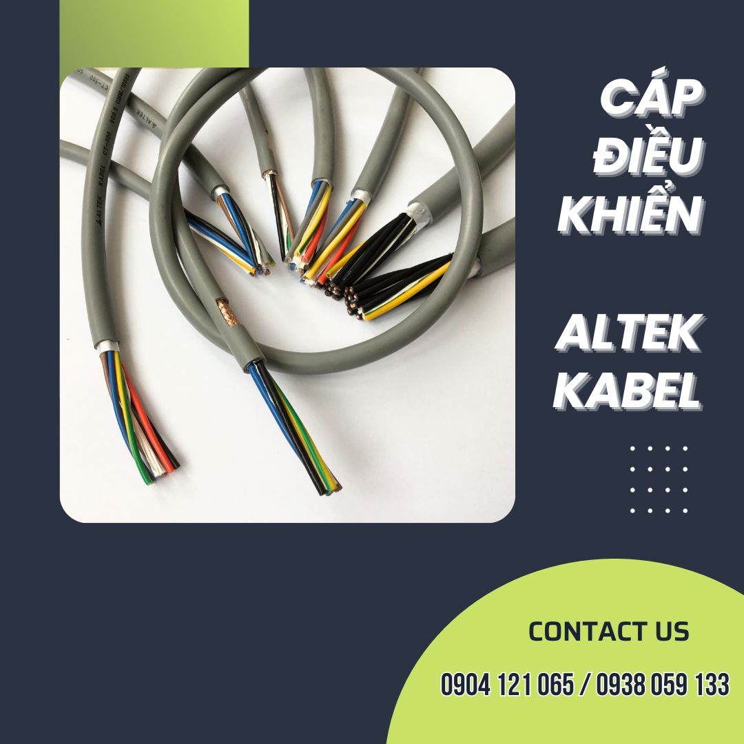 Cáp điều khiển, cáp tín hiệu chống nhiễu , không chống nhiễu