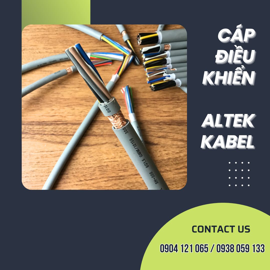 Cáp điều khiển, cáp tín hiệu chống nhiễu , không chống nhiễu