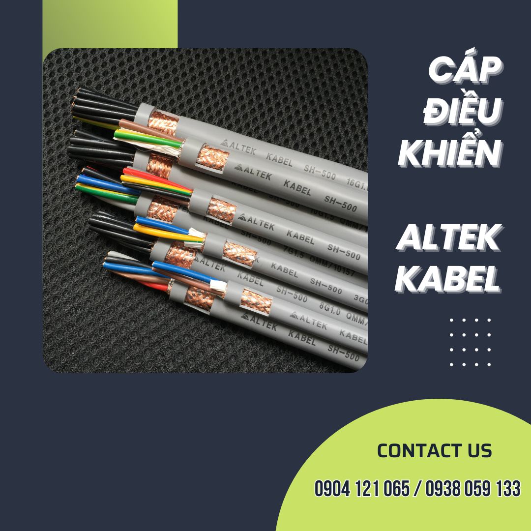Cáp điều khiển, cáp tín hiệu chống nhiễu , không chống nhiễu