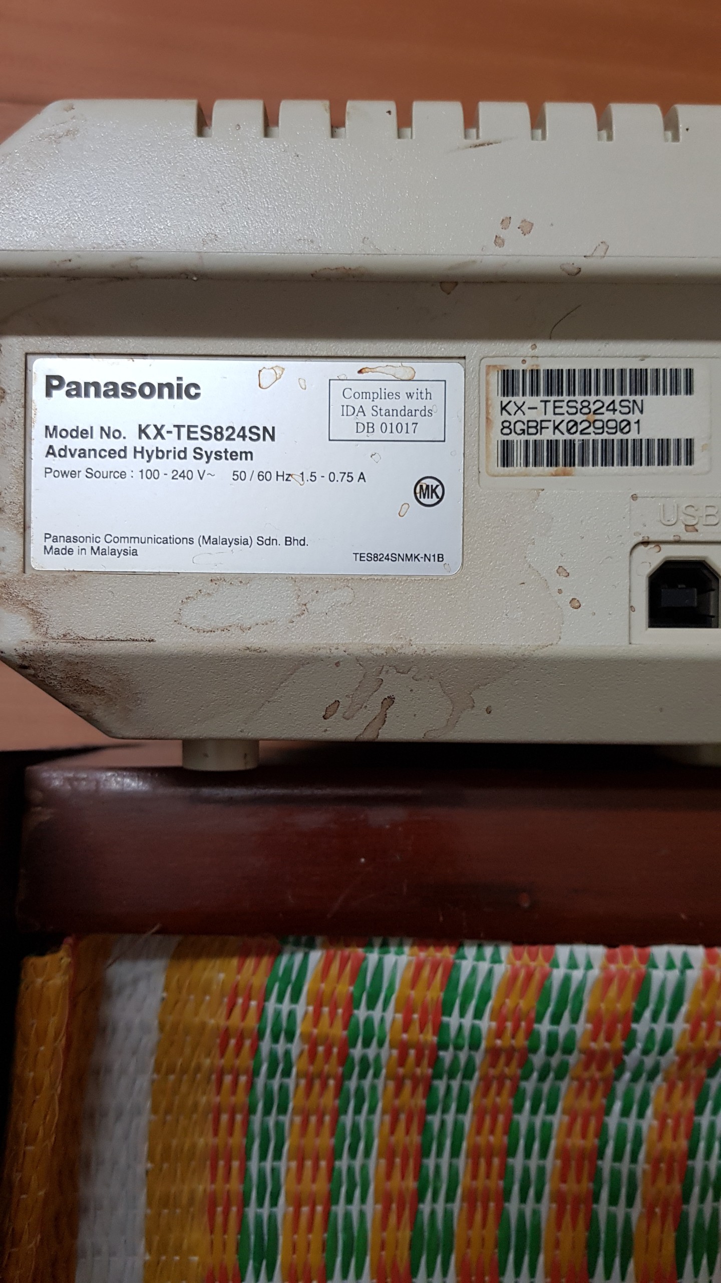 Ks cần thanh lý gấp tổng đài PANASONIC TES 824, Giá 1,5 triệu