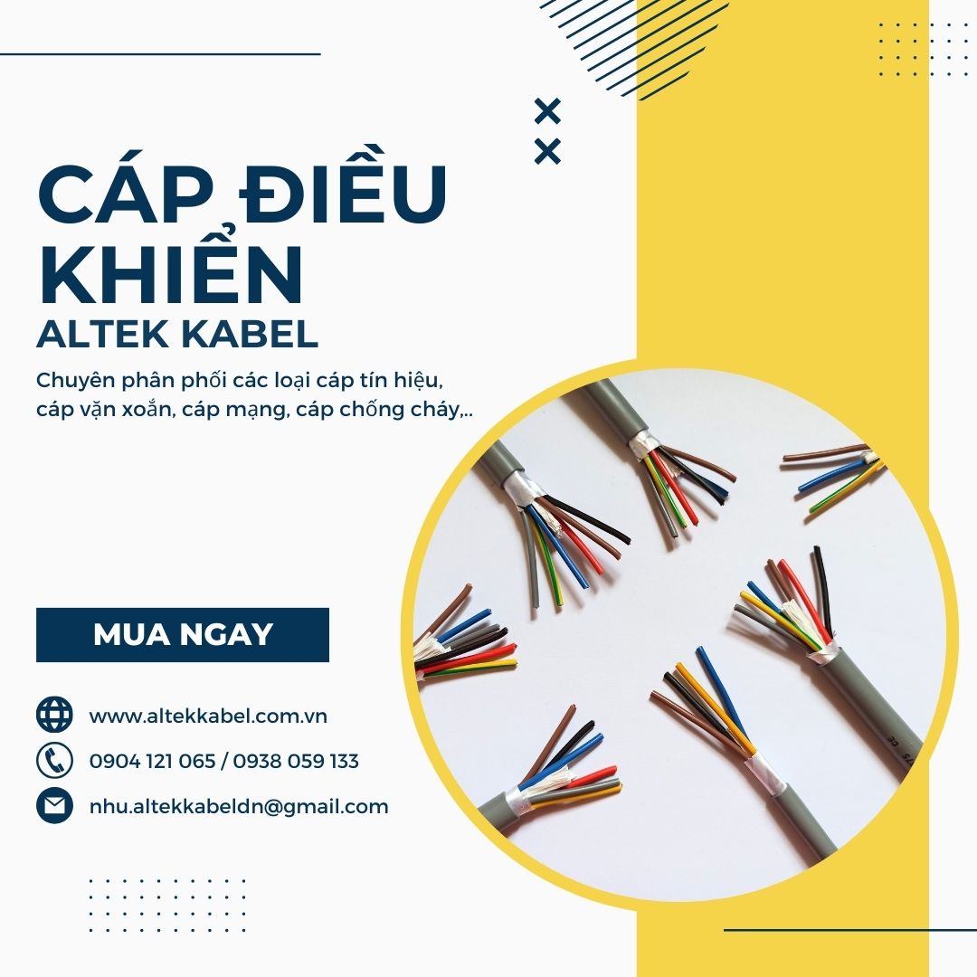 Cáp điều khiển Altek Kabel, Hàng nhập khẩu giá cạnh tranh