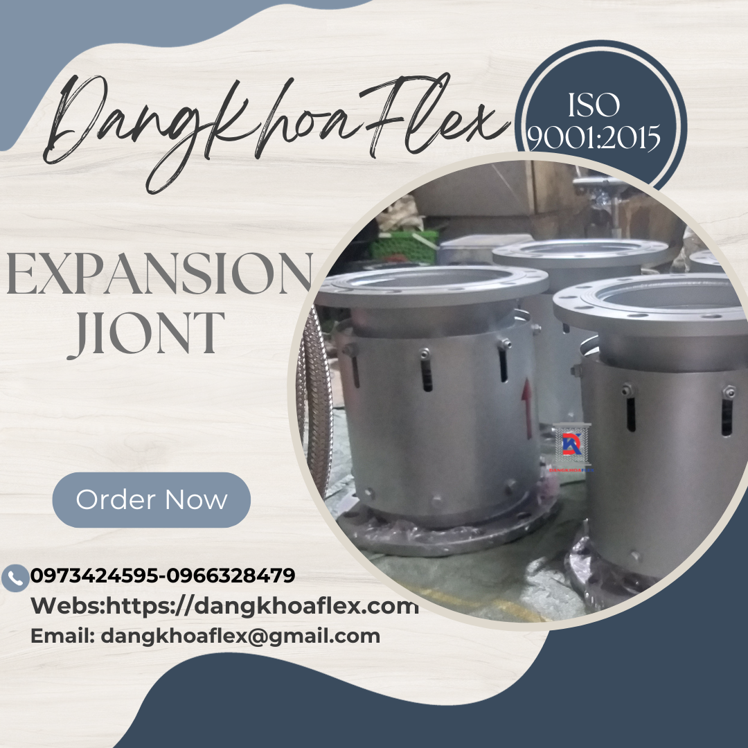 Khớp Nối Mềm Inox 304, Khớp Nối Mềm Inox Nối Bích, Khớp ChốngRungInox