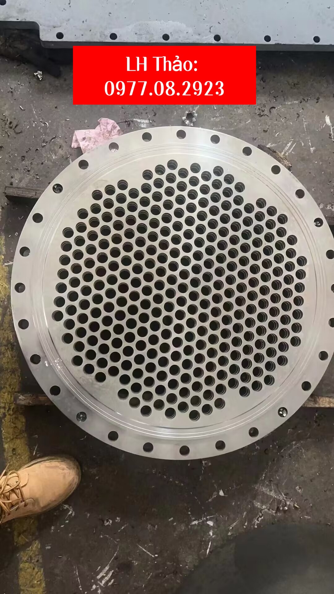Cung cấp mặt bích và phụ kiện nhà máy thép FengYang
