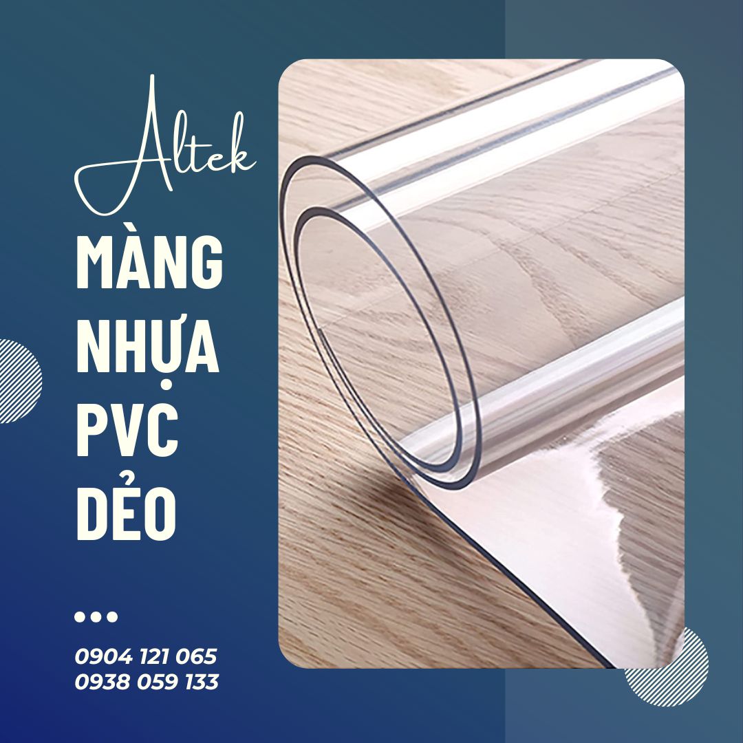 Màng nhựa PVC, Màng nhựa PVC dẻo, Màng nhựa PVC trong suốt
