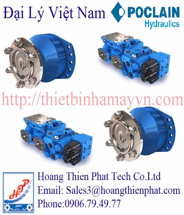 Đại lý phân phối động cơ Poclain tại việt nam