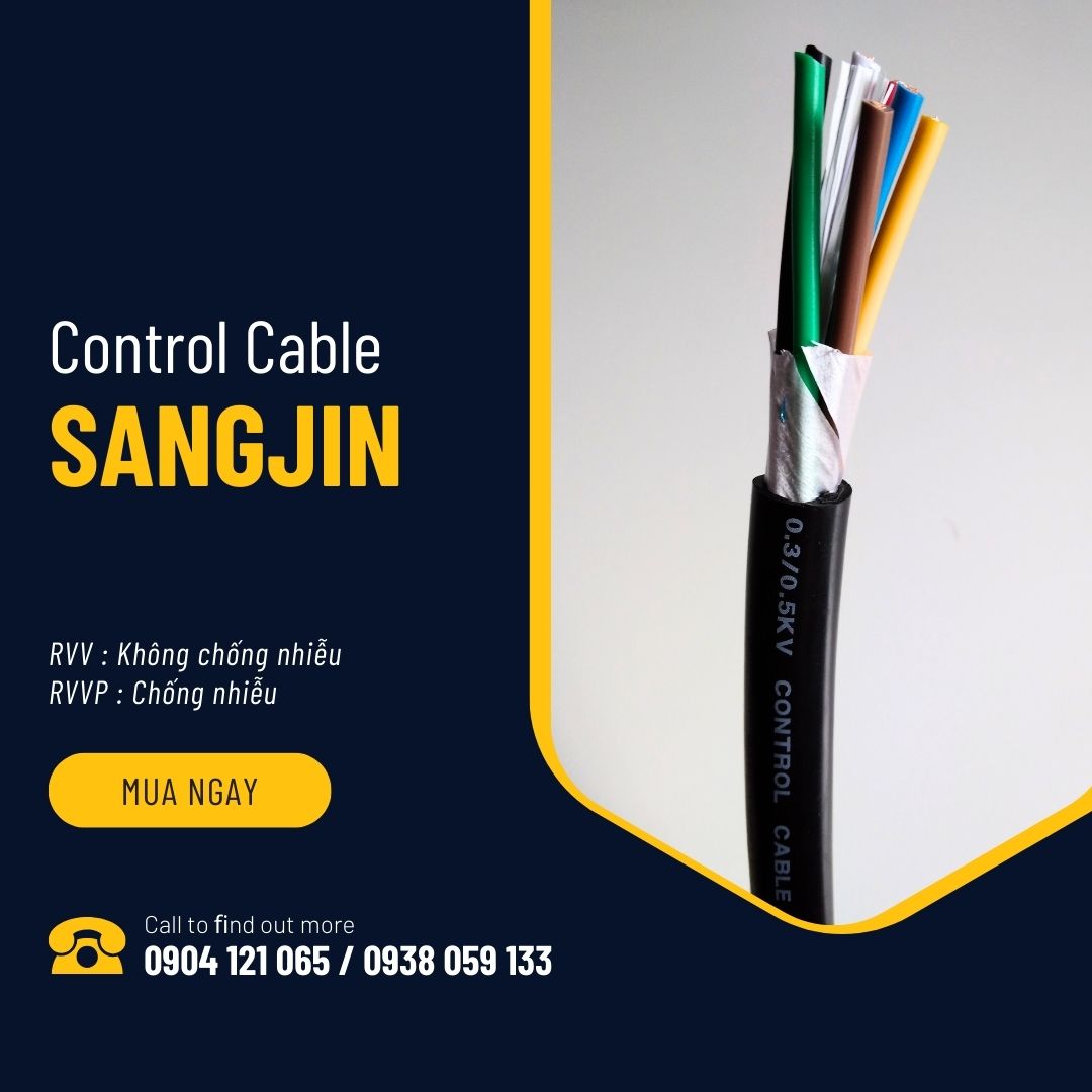 Cáp điều khiển (Control cable) Altek Kabel điện áp 500 volt