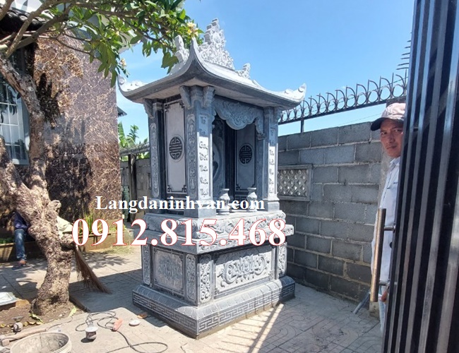 Bàn giao xây am thờ đá để tro cốt gia đình tại Bà Rịa Vũng Tàu