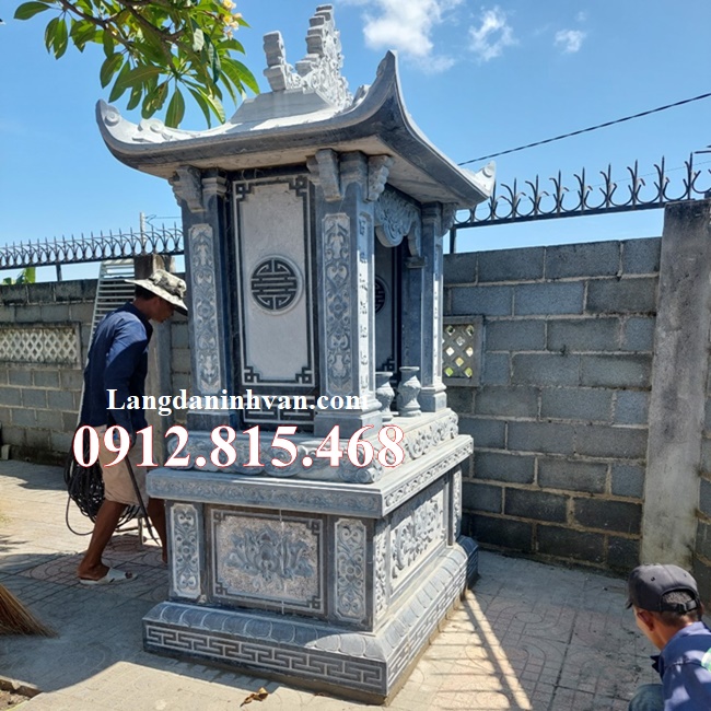 Bàn giao xây am thờ đá để tro cốt gia đình tại Bà Rịa Vũng Tàu
