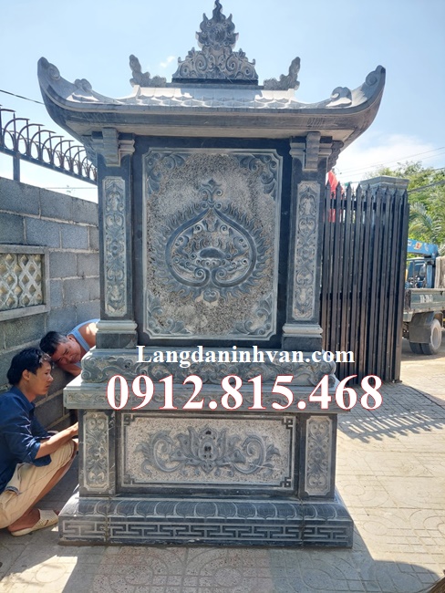 Bàn giao xây am thờ đá để tro cốt gia đình tại Bà Rịa Vũng Tàu