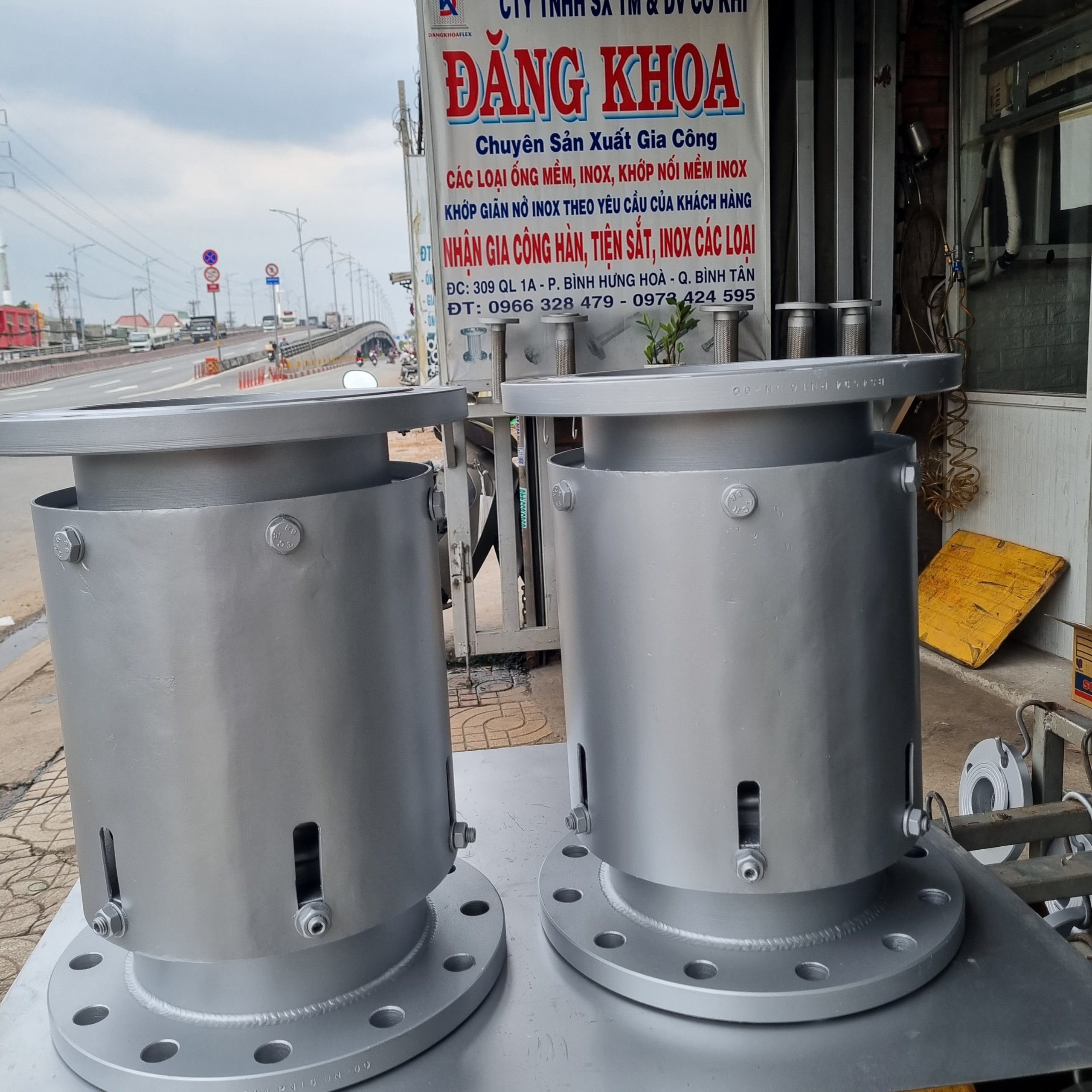 kHỚP GIÃN NỞ NHIỆT BÙ TRỪ ÁO DN200 - NHÀ SẢN XUẤT ĐĂNG KHOA