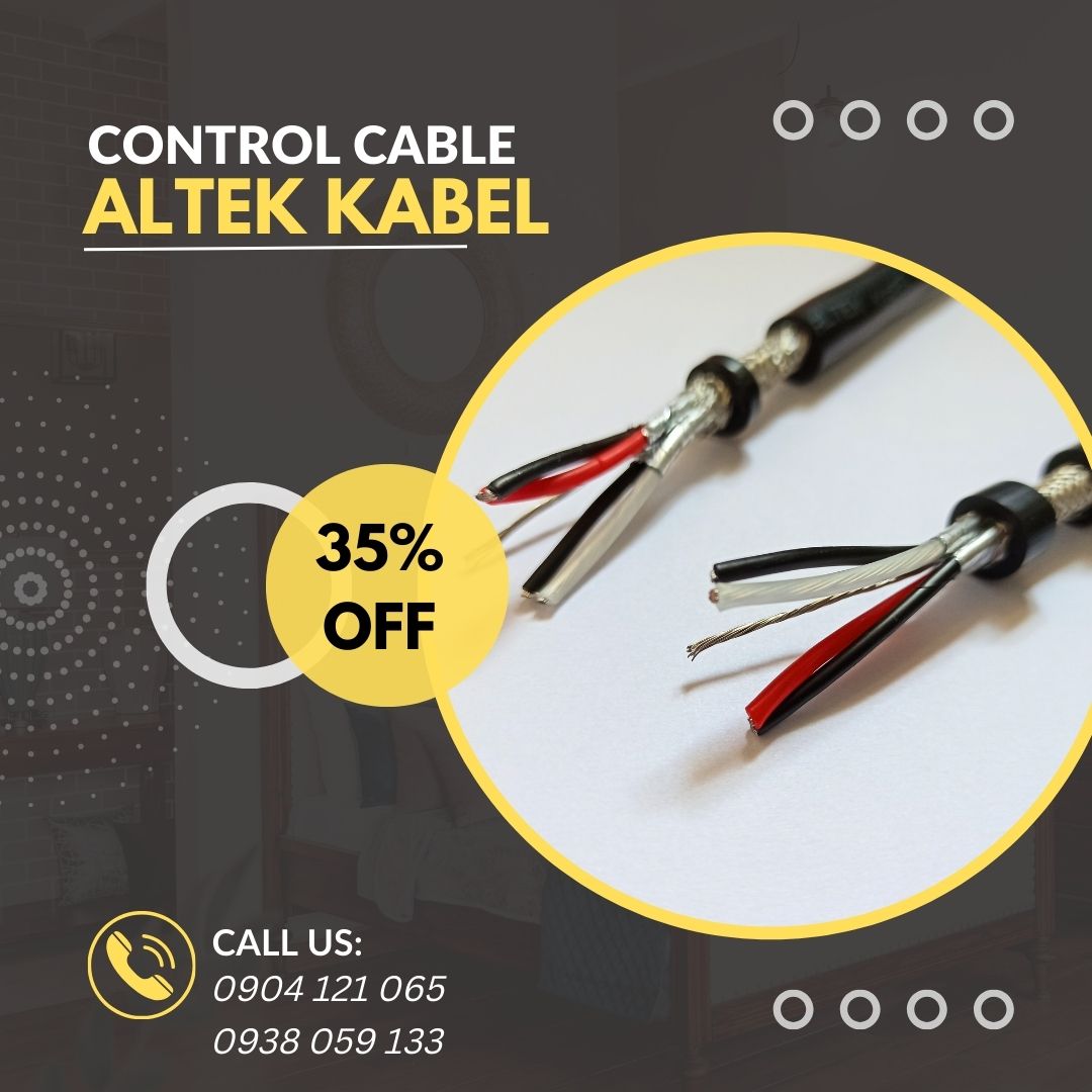 Cáp tín hiệu vặn xoắn chống nhiễu Altek Kabel 22awg 1pair