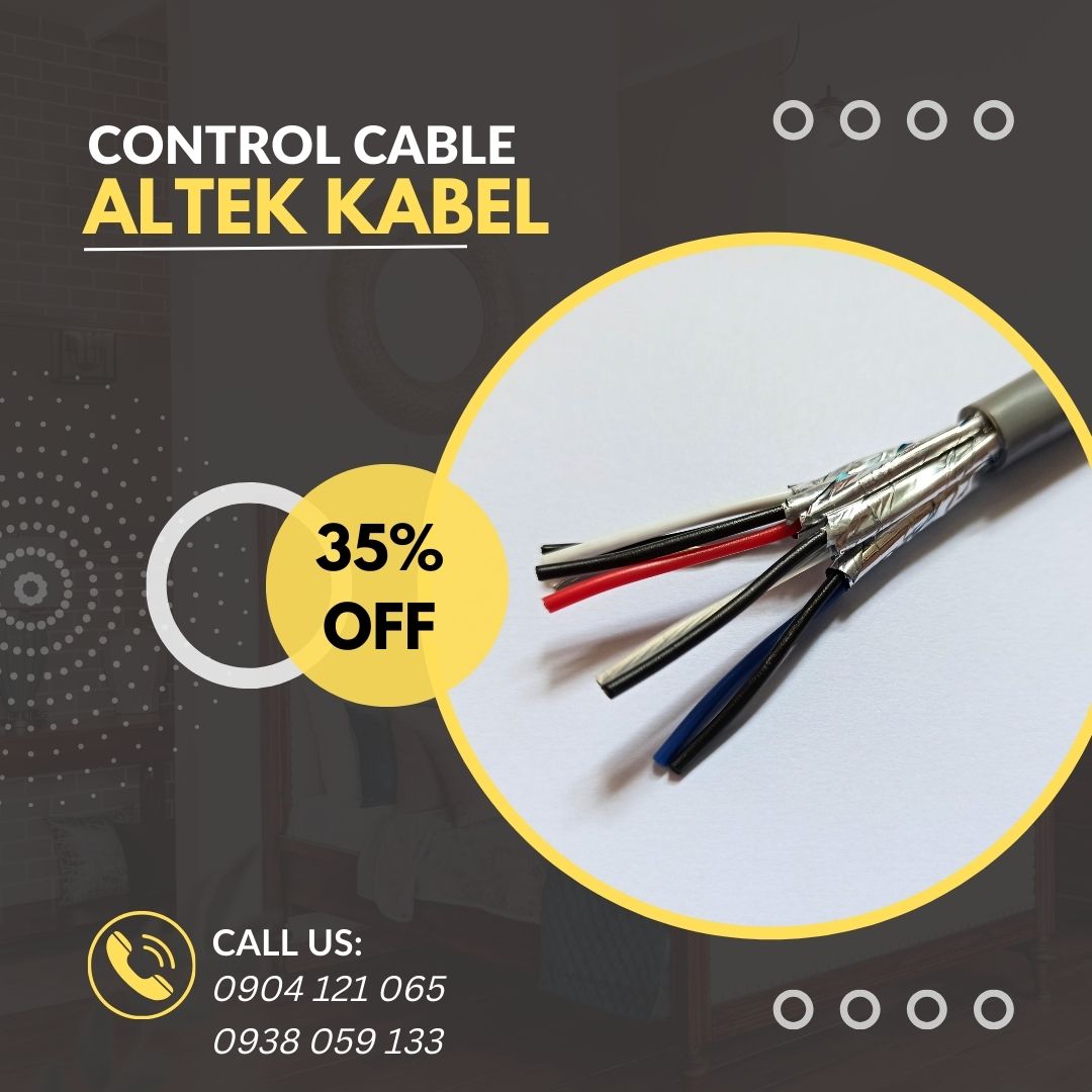 Cáp tín hiệu vặn xoắn chống nhiễu Altek Kabel 22awg 1pair