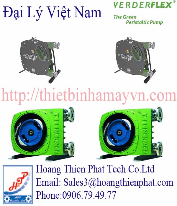 đại lý phân phối máy bơm nhu động Verderlex