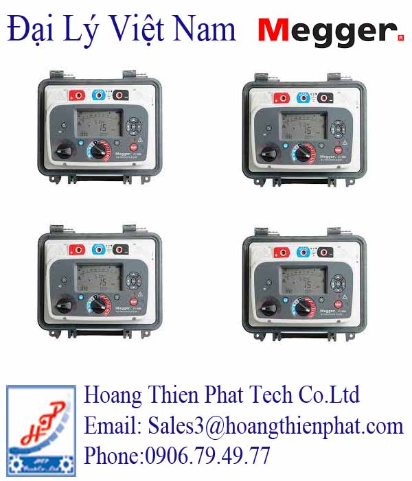 đại lý phân phối thiết bị chuyển mạch megger