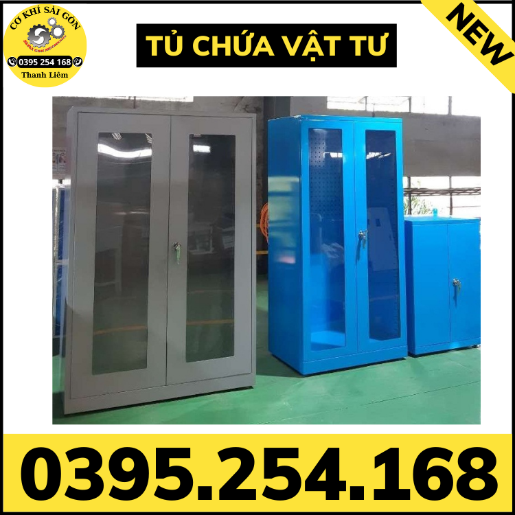 Tủ đựng vật từ, dụng cụ và đồ nghề cho kho xưởng công nghiệp