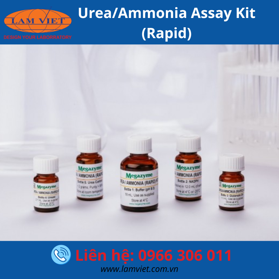 Urea/Ammonia Assay Kit (Rapid)