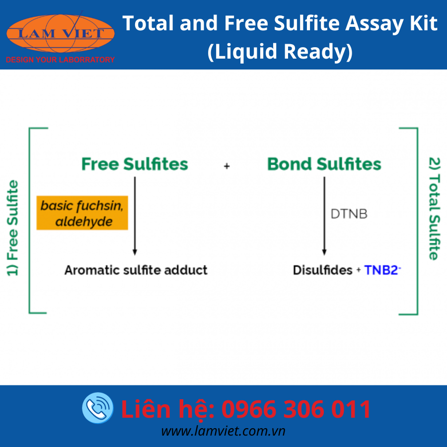 Total and Free Sulfite Assay Kit (Liquid Ready)